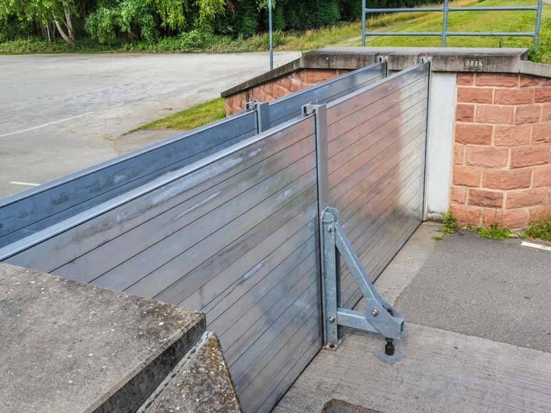 Flood Barrier Installation